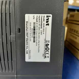 INVT英威腾 GD20 英威腾变频器 1R5G 询价
