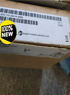 议~6ES7315-2AH14-0AB0 仅开封#SIEME