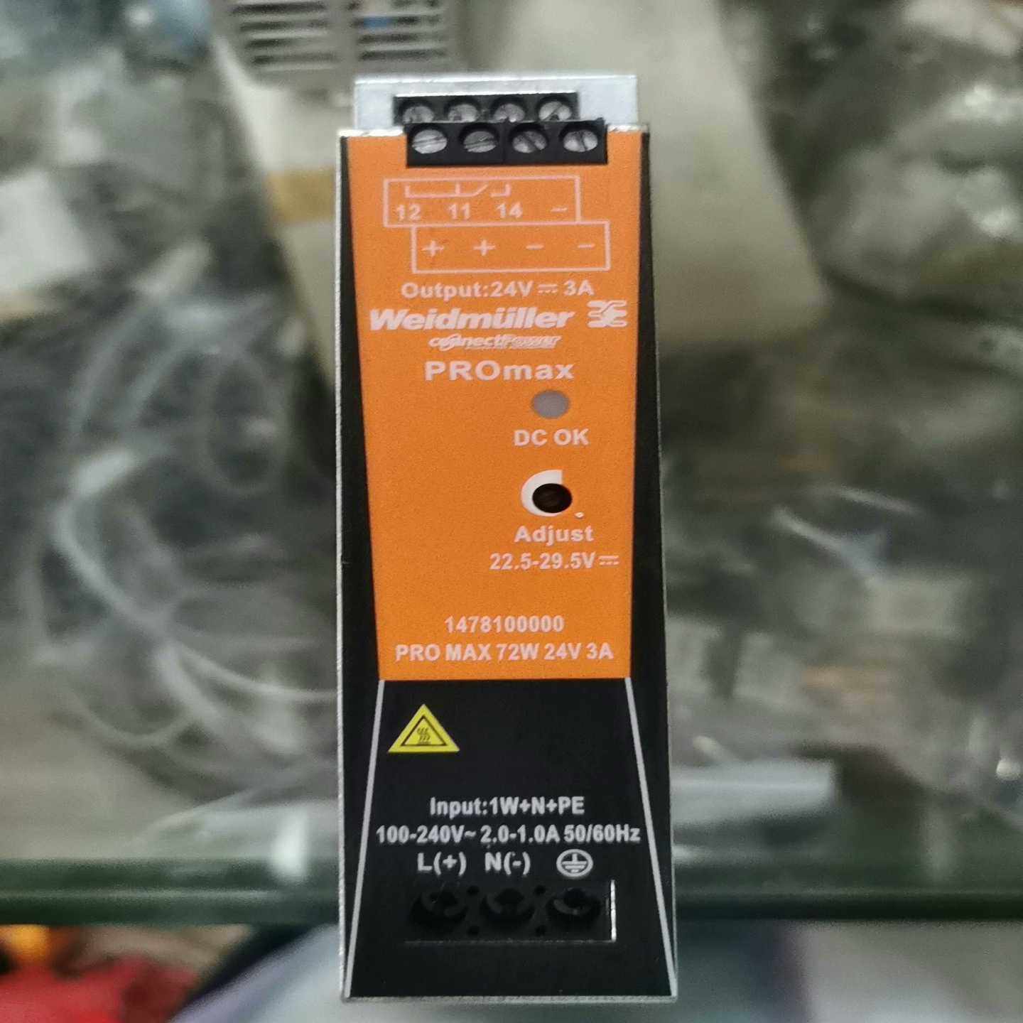 魏德米勒开关电源PROMAX72W24V3A。试询价