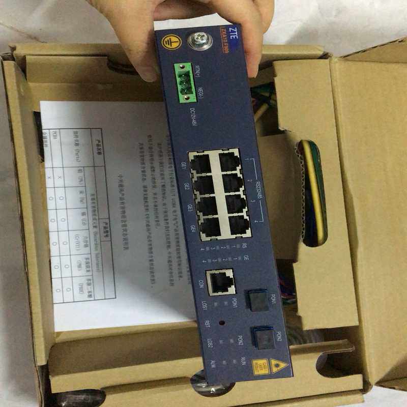 中兴F809 DC12V-48V 直流供电 电力ONU