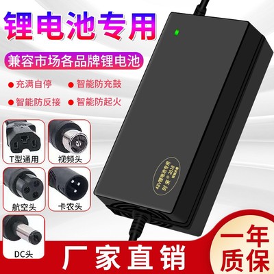 锂电池电动车充电器48V3A36V60V5A24V2A72伏锂离子哈雷平衡车