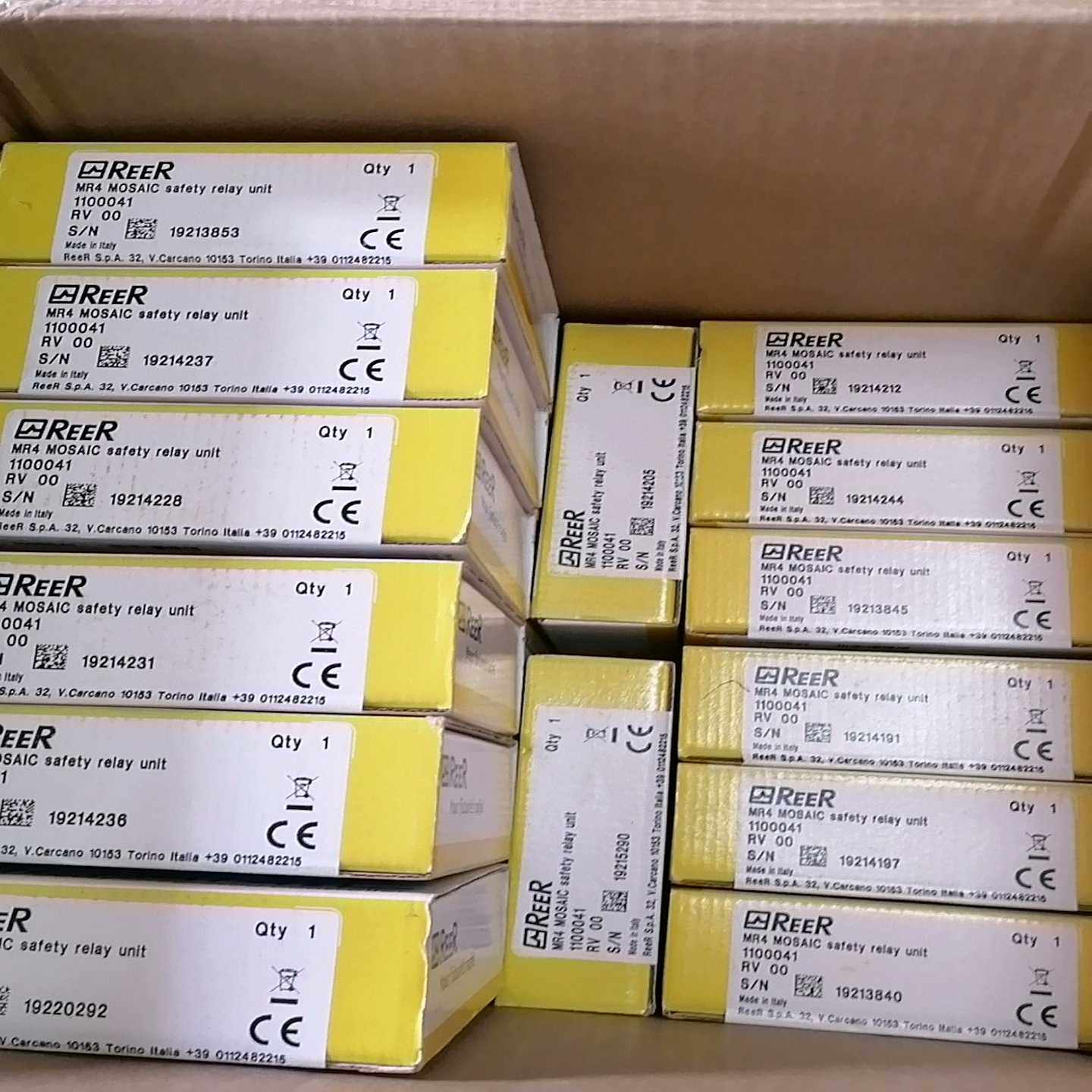 (询价)REER 安全继电器  MR4  110041  MR2