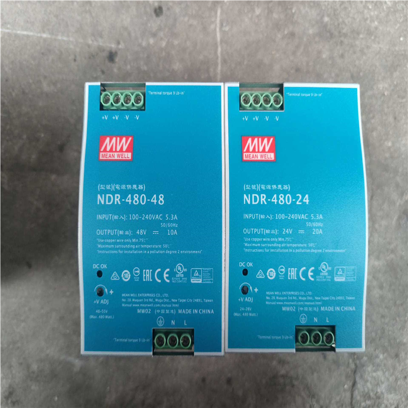 明纬电源 NDR-480-48 ，48v，10A，NDR-4【鑫鑫商铺】