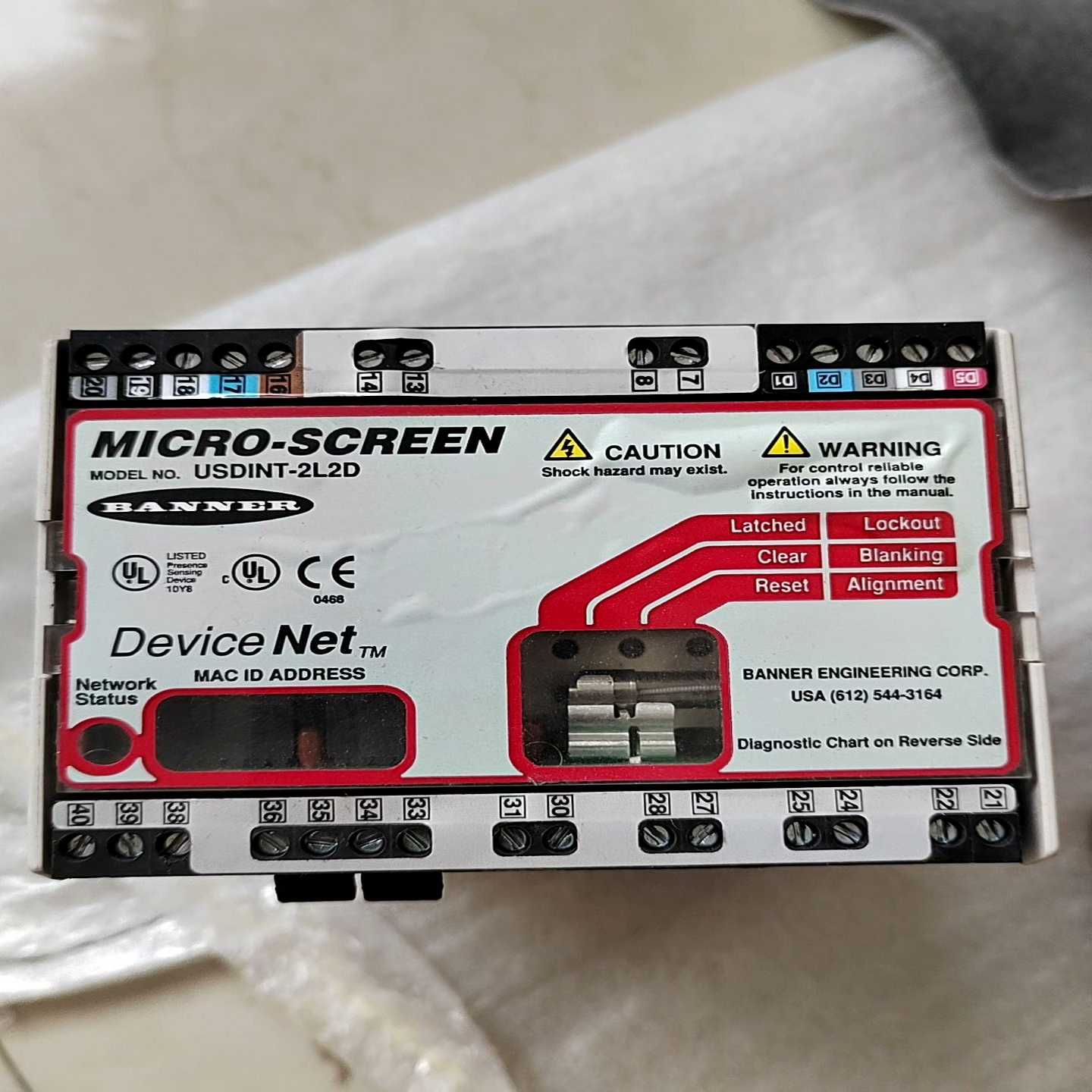 邦纳BANNER控制器USDINT-2L2D54183/成色（佳毅工控）