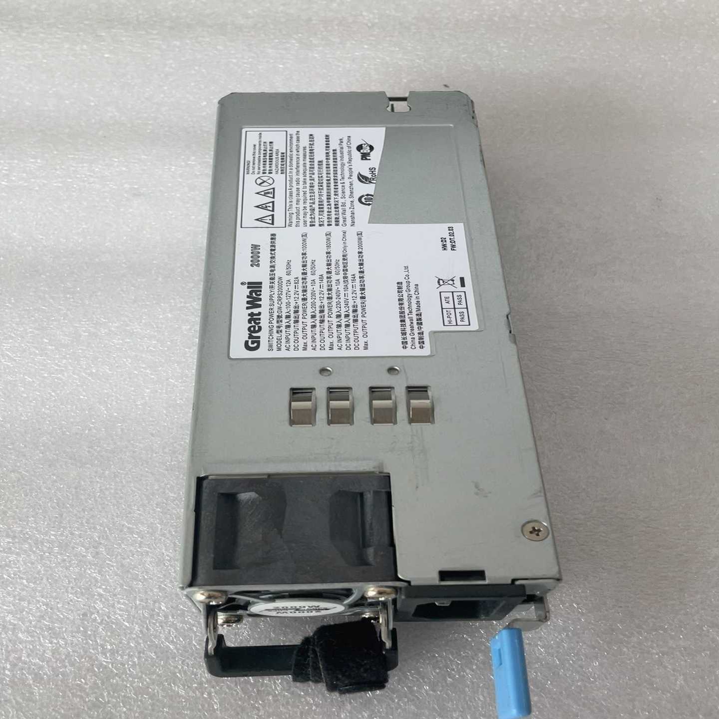 联想 浪潮M6 电源 GW-CRPS2000DW,标签有缺失议价产品