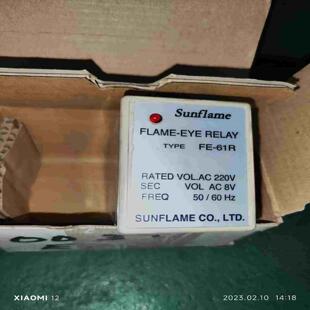 SUNFLAME FLAME EYE RELAY FE-61~询价