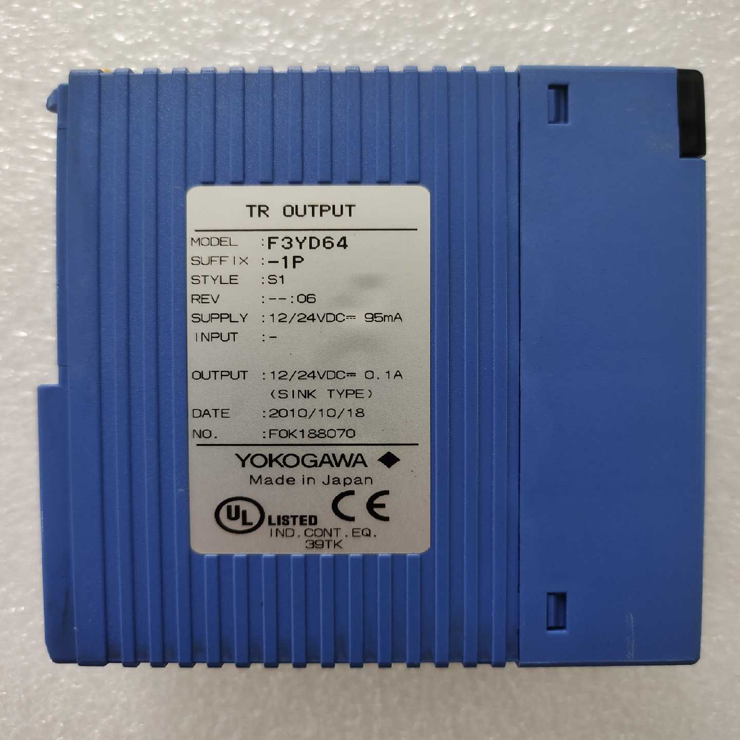 YOKOGAWA 横河 F3YD64-1P  6个  包(通通配件）