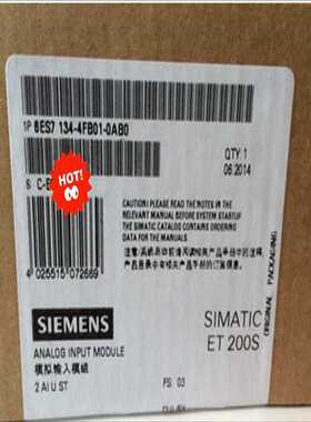 询价~未拆封6ES7134-4FB01-0AB0产品质保一年