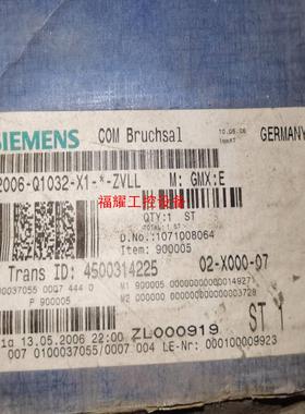 西门子通讯板卡S32006-Q1032-X1 ZVLL全新原【询价】