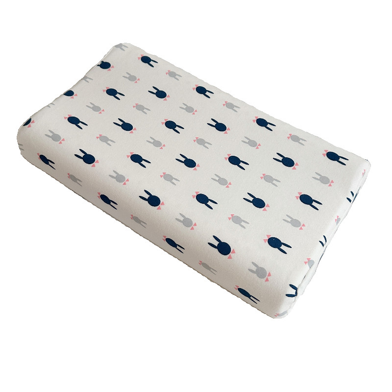 可拆洗儿童宝宝婴儿小学生2-12岁幼儿园午托乳胶枕芯纯棉枕头套