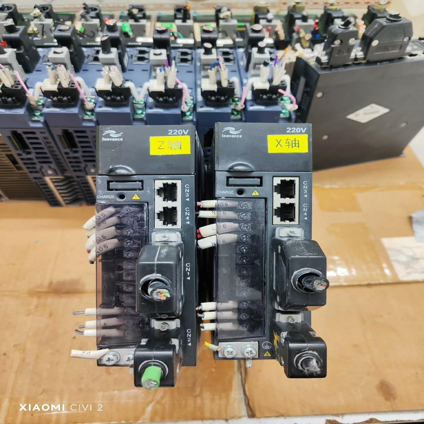 IS620PS1R6I-ES 汇川200w伺服驱动器原装拆