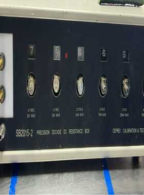 直流电阻箱LCR电桥校正用标准电阻箱 SB2015-2实物如（夫美商行）