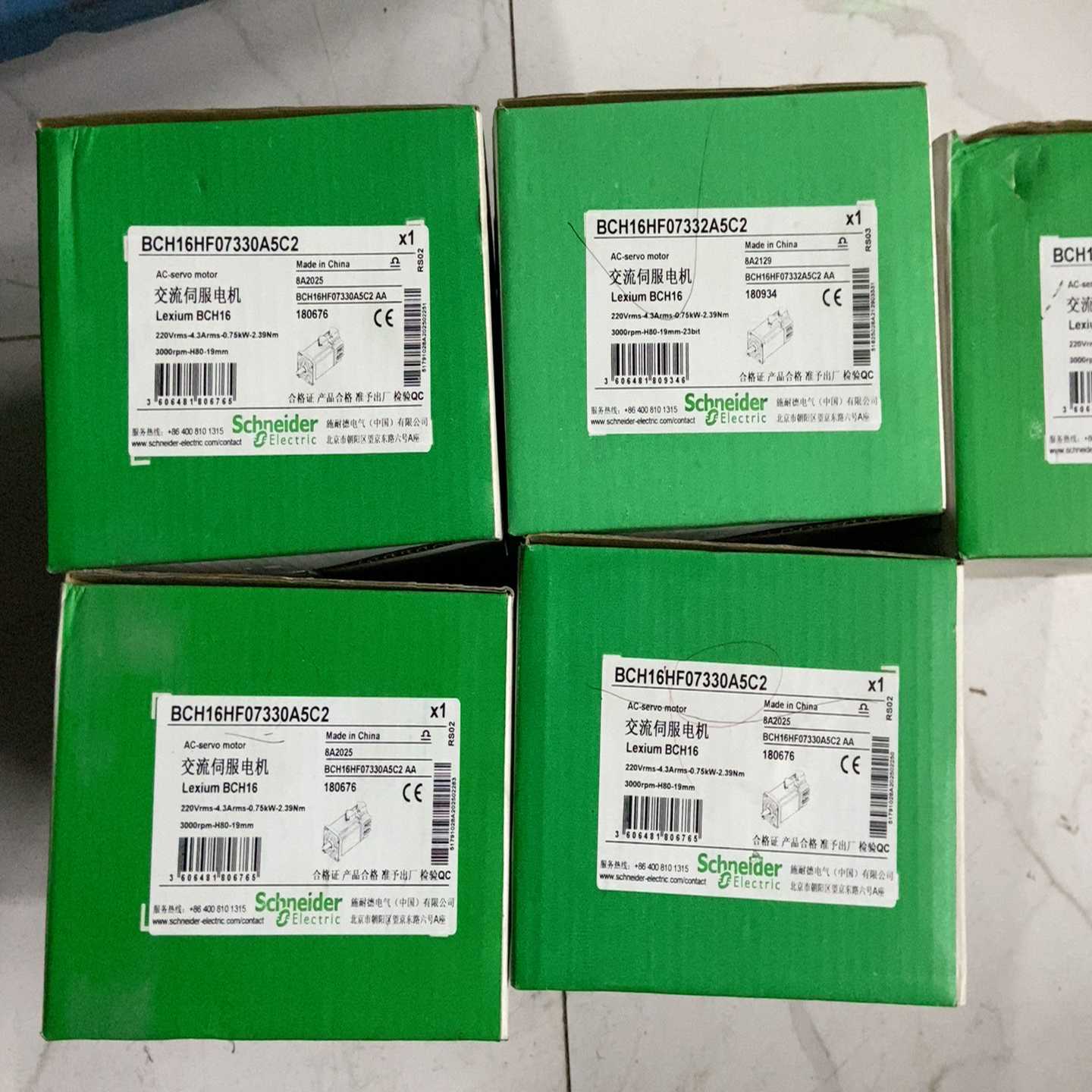 BCH16HF07332A5C2施耐德伺服电机，全(胖胖商铺）
