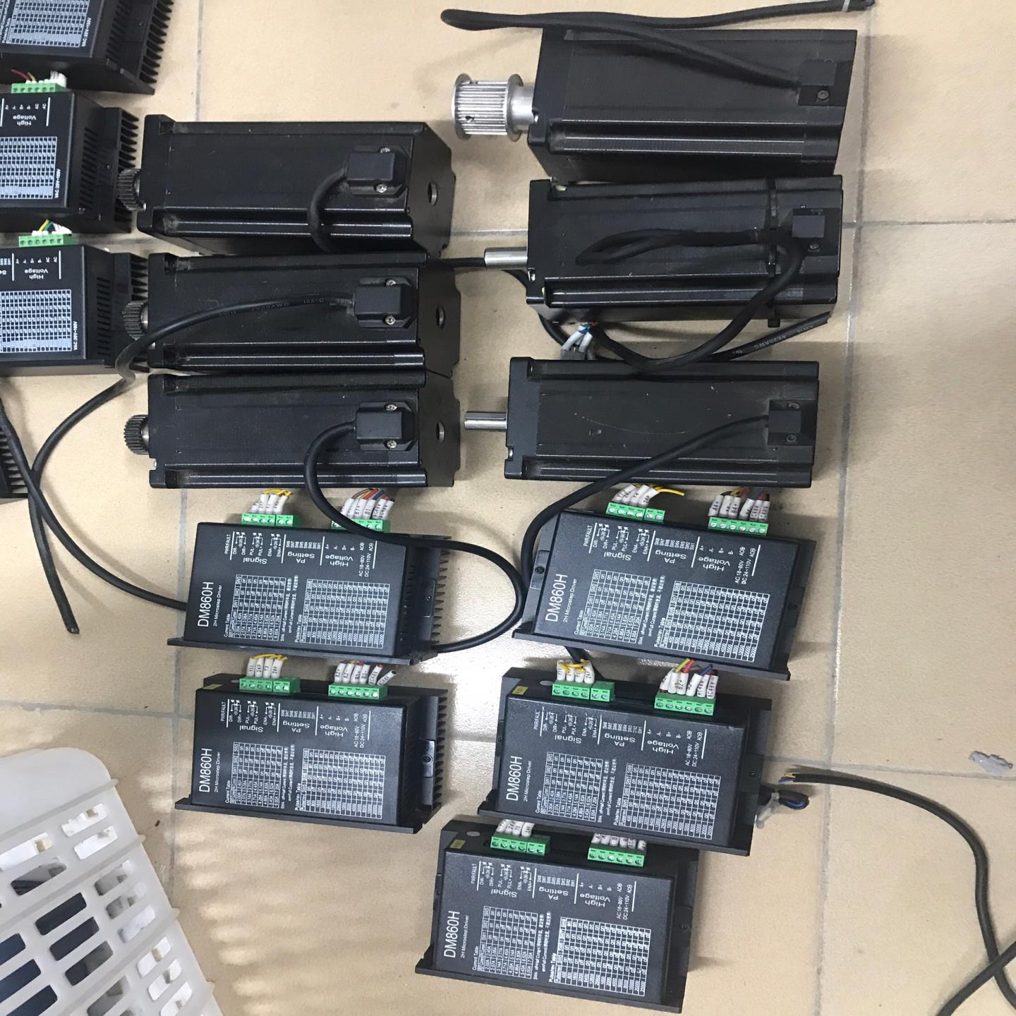 86开环步进电机DM860H,5V-24V信号,电机12牛,询价