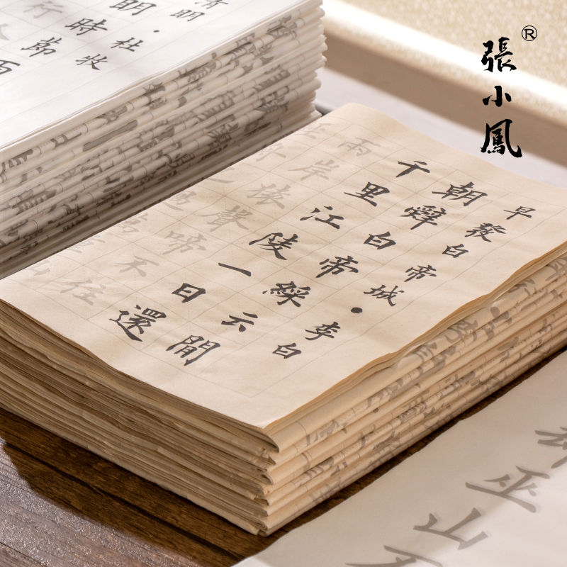 张小凤临摹字帖练字初学者宣纸毛笔书法专用毛笔字兰亭序描红