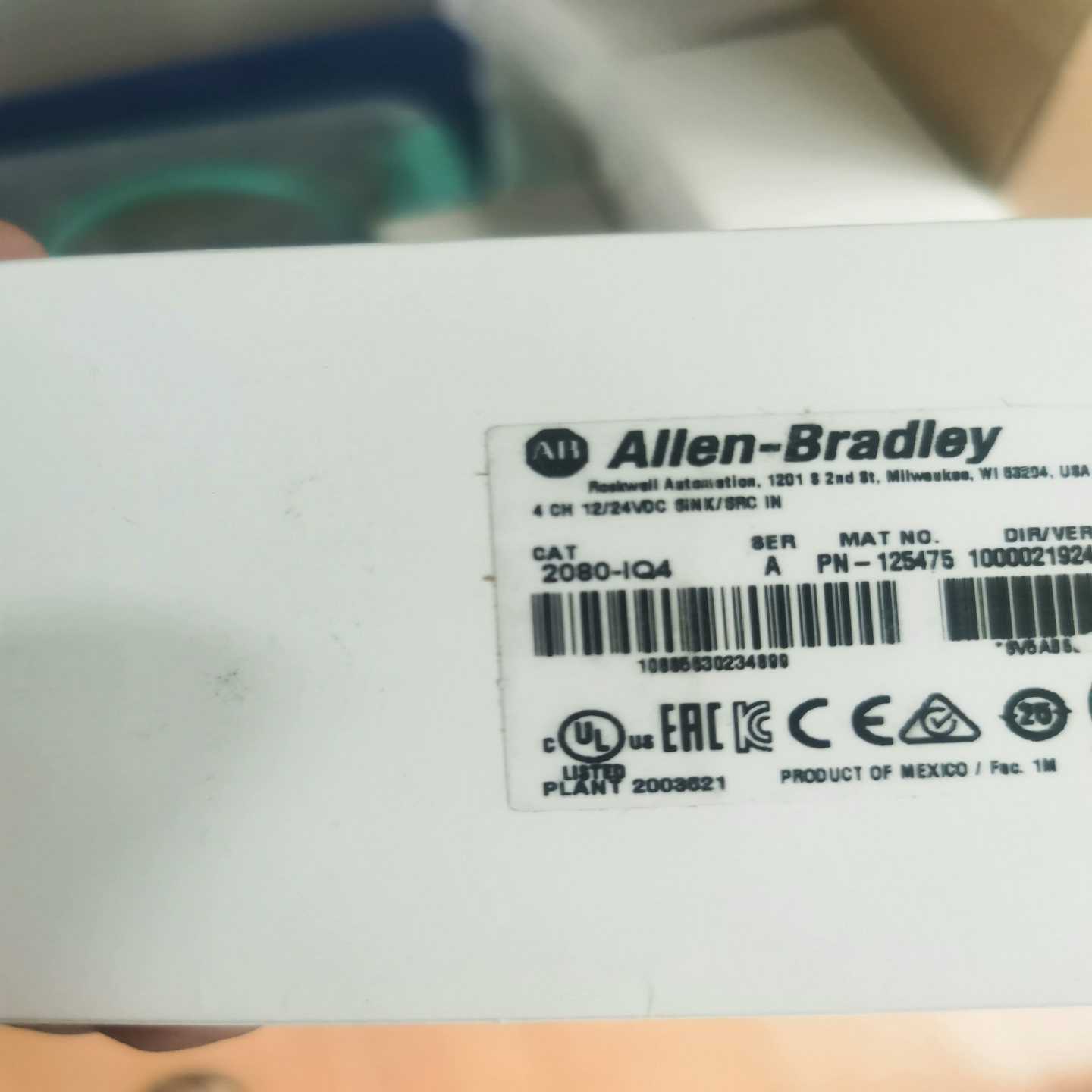 (询价)罗克韦尔AB 2080-IQ4 2023年