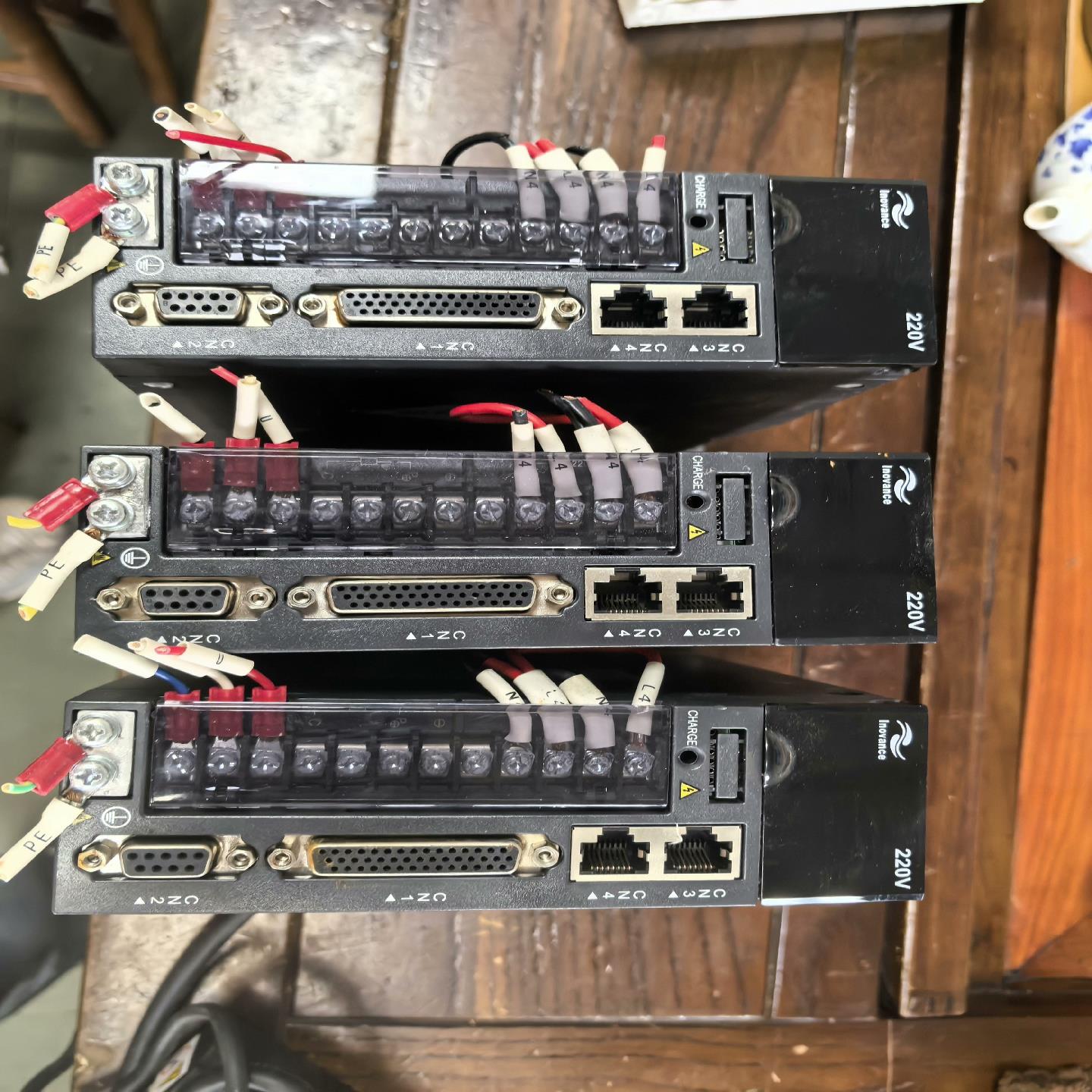 汇川伺服驱动器 IS620PS1R6I-C拆机成色很新，三套（耶耶电子）