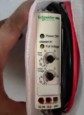 配件进口施耐德ATS01N106FT  6A单相230V or 三相软启动器 议价