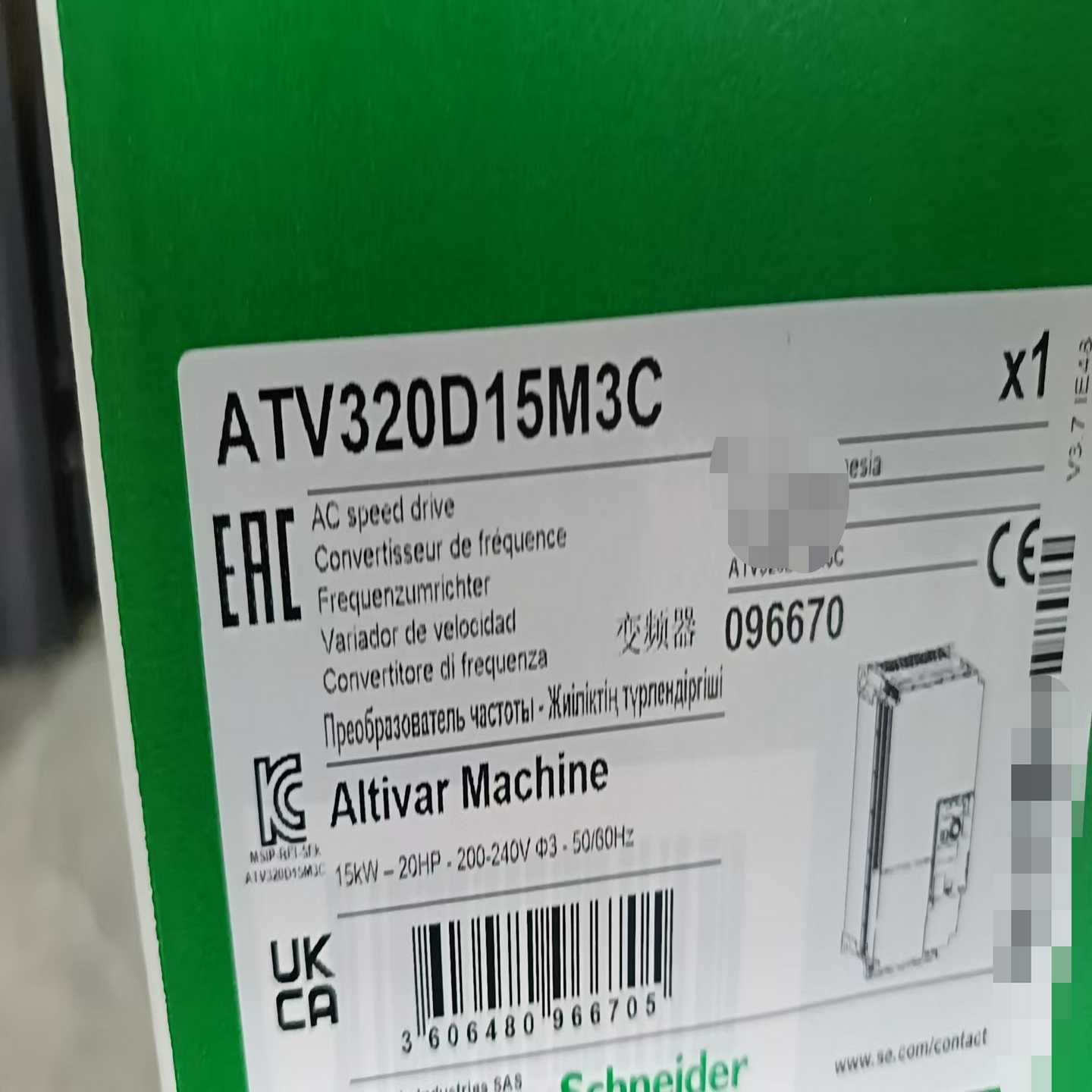 (询价)ATV320D11M3C