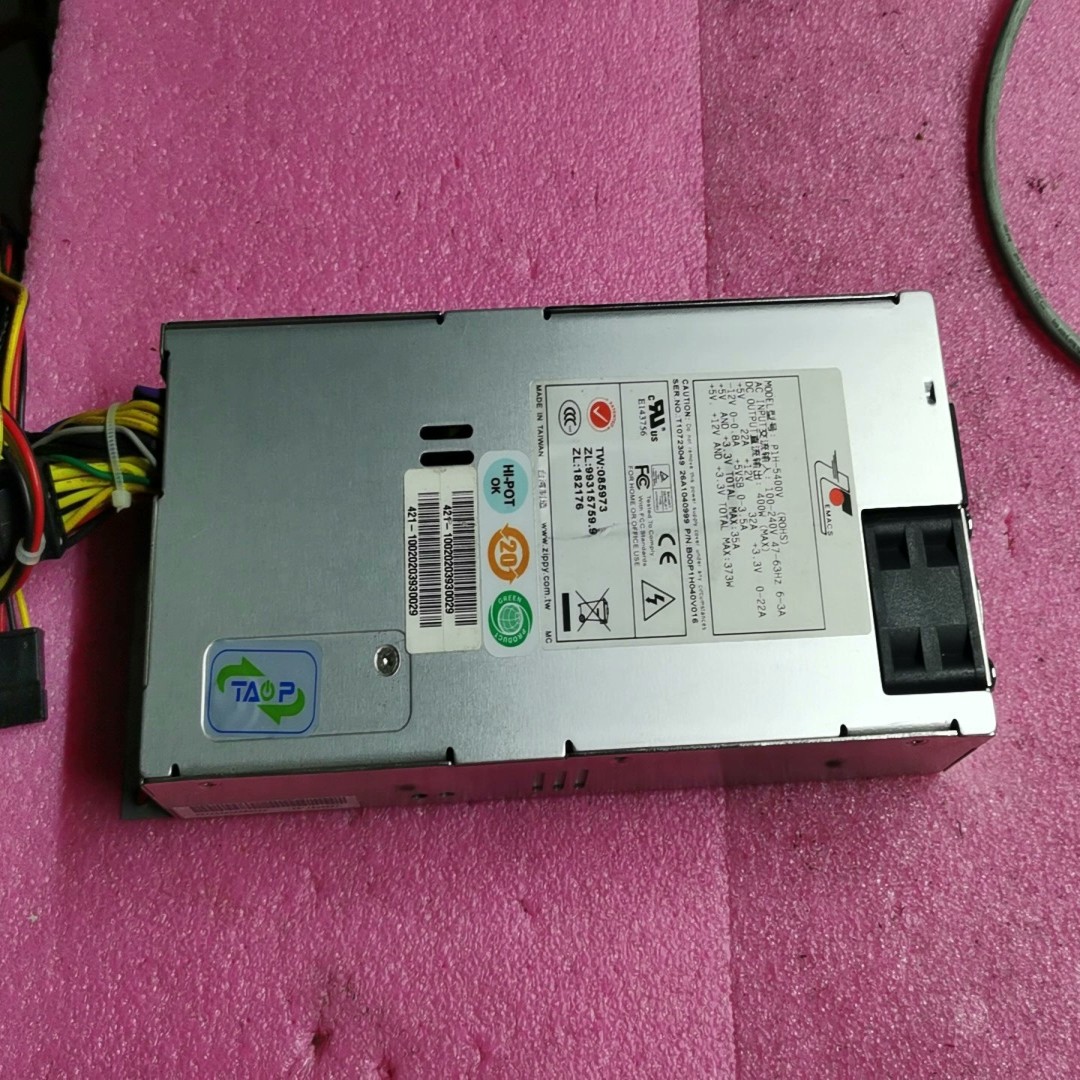 询价~新巨Zippy P1H-5400V 1U400W服务器电源