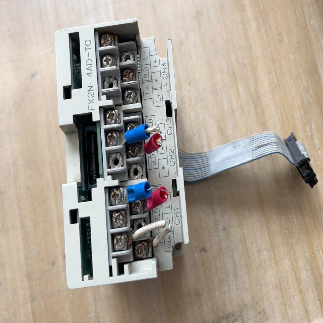 三菱PLC模块FX2N-4AD-TC，实物拍摄{议价}