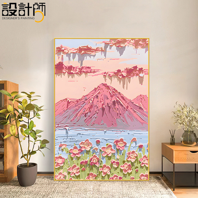 客厅卧室餐厅桌面装饰画电视玄关柜台摆画酒店床头壁画入户门挂画