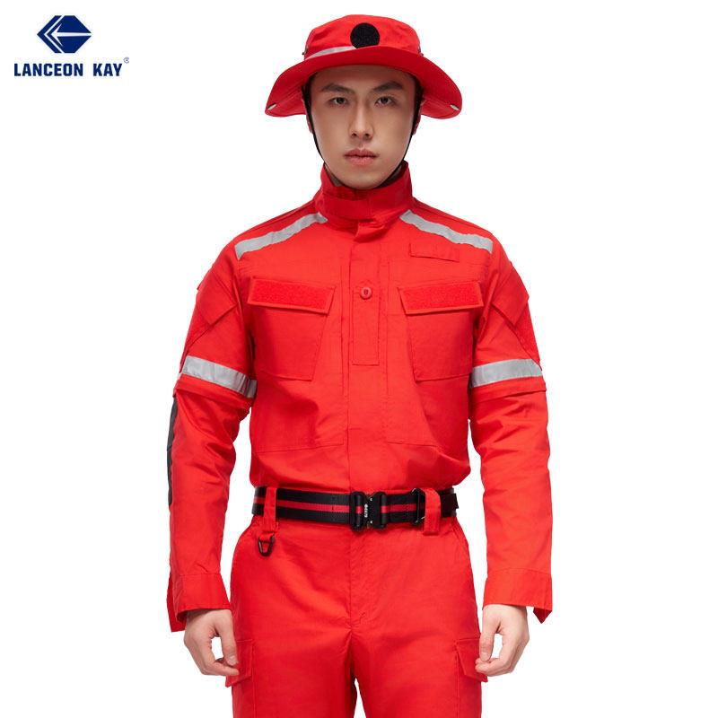 朗森凯火岩2代应急救援服防静电救援队服抢险服森林消防服工作服