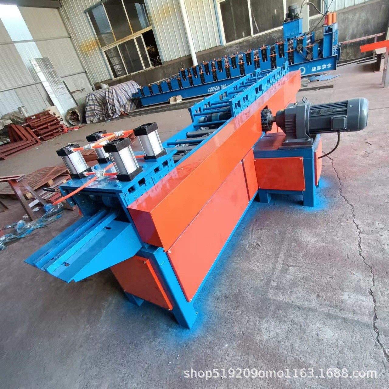 生产厂家扁钢校直机全自动冷弯成型机方钢校直液压机矫直机C型钢