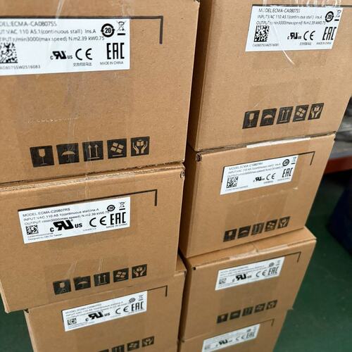 全新台达伺服电机 ECMA-C20807RS，0.75kW，