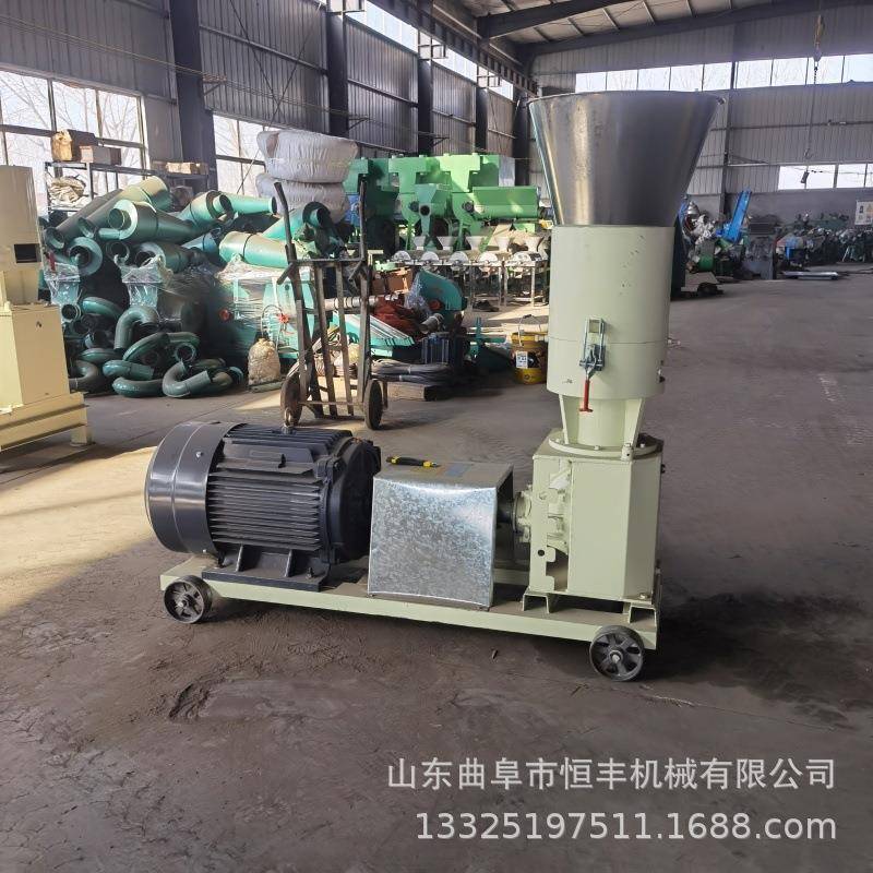 玉米秸秆饲料造粒机大小牛羊饲料制粒机230型养殖猪鸡饲料制粒机