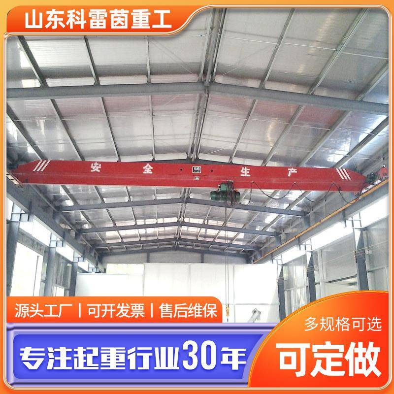 源头厂家供应电动单梁桥式起重机多规格多型号地操遥控单梁起重机