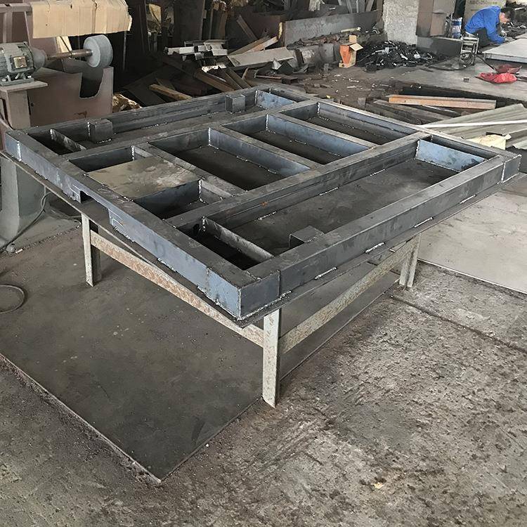 5吨电子料地磅2*2m加厚型电子工平台秤罐称重加固加载业SCS-5T地