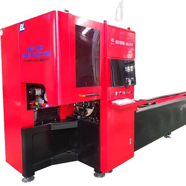 L12免画图三维激光切管机圆管方管椭圆管工字钢角钢H钢切割切孔