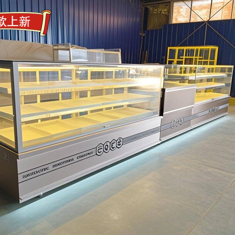 中式糕点展示柜新款蛋糕店西点冷藏商用展柜面包蛋糕柜桃酥饼干柜