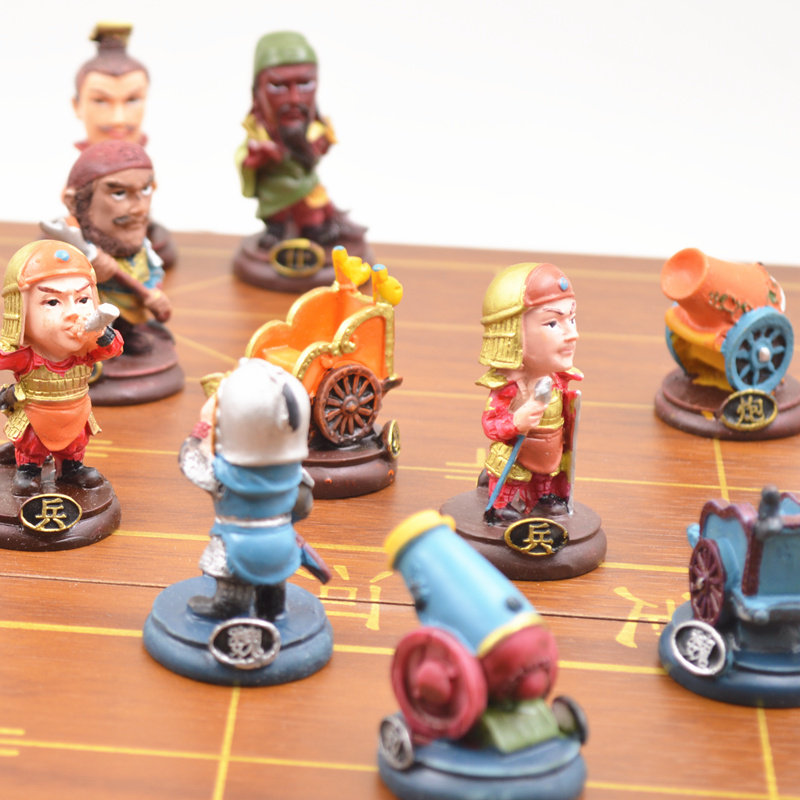 中国象棋三国人物象棋脸谱民族风北京特色送老外的礼物外国人礼品