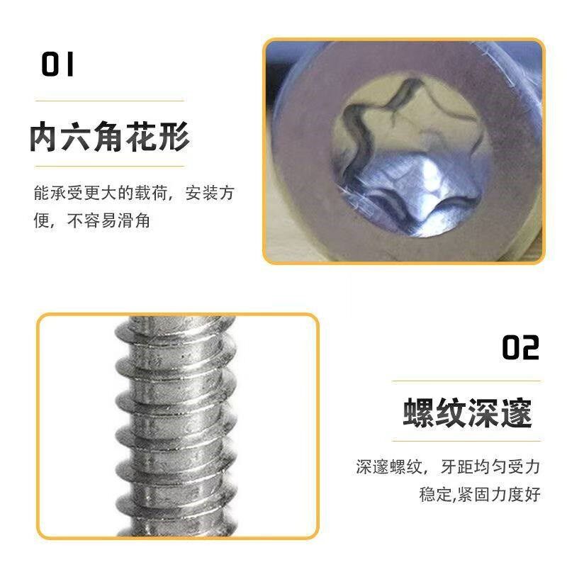 不锈钢门窗大头自切螺丝铝合金自攻丝门窗安装专用螺丝钉膨胀丝