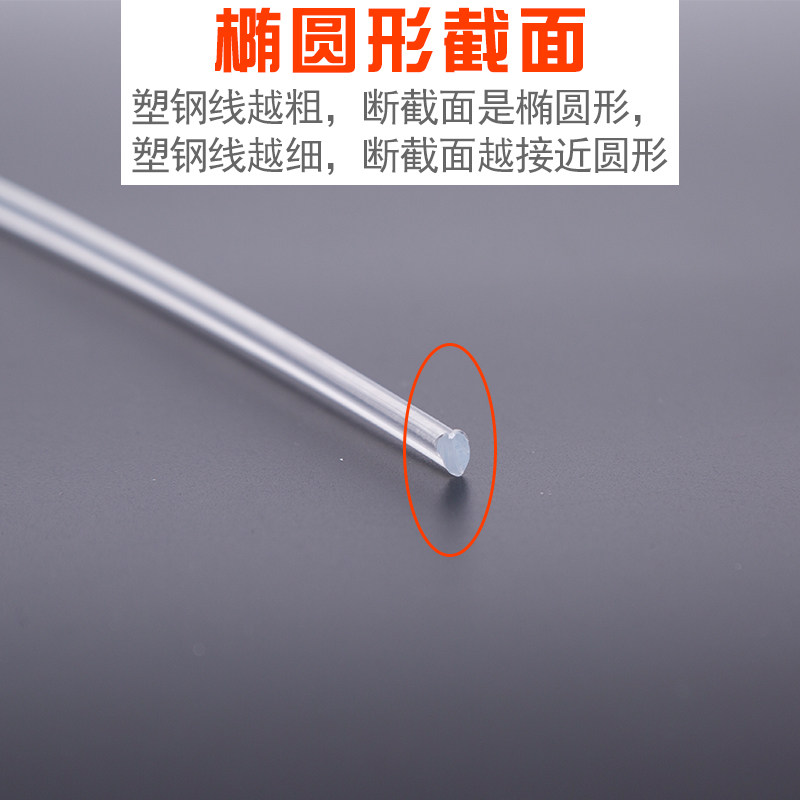 塑钢线 聚酯线 托幕线 葡萄架支撑养殖护栏吊线压膜带线大棚钢绳
