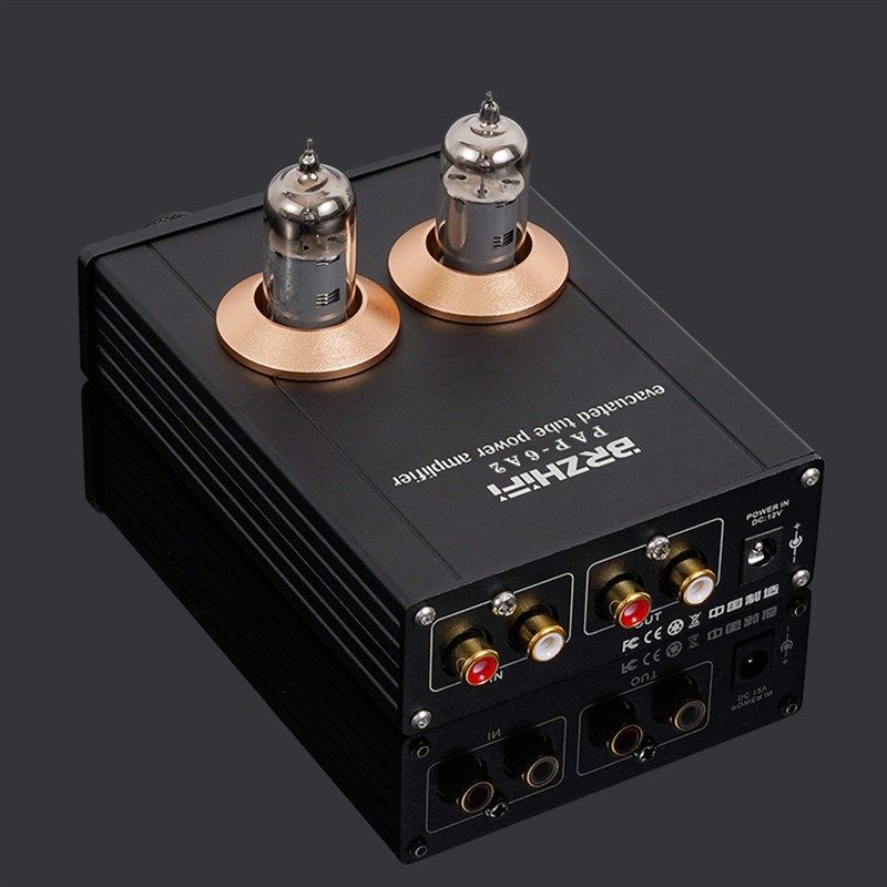 胆前级高音质发烧级小胆机前置音频放大器提升音质家用桌面小音响