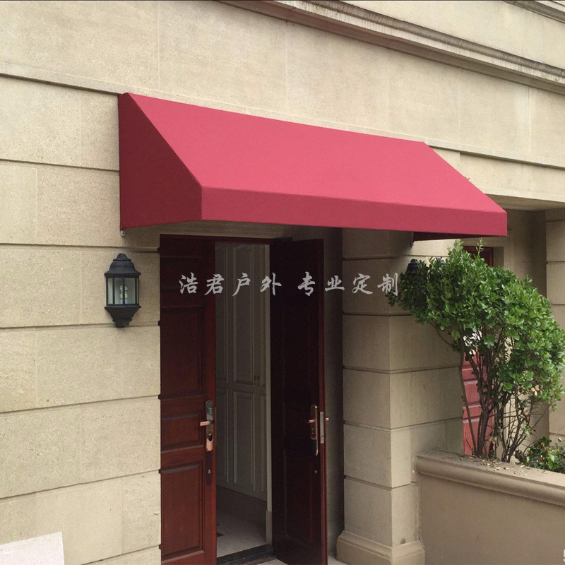 法式遮阳棚梯形固定雨棚装饰篷欧式咖啡馆服装店雨蓬定制门头雨搭