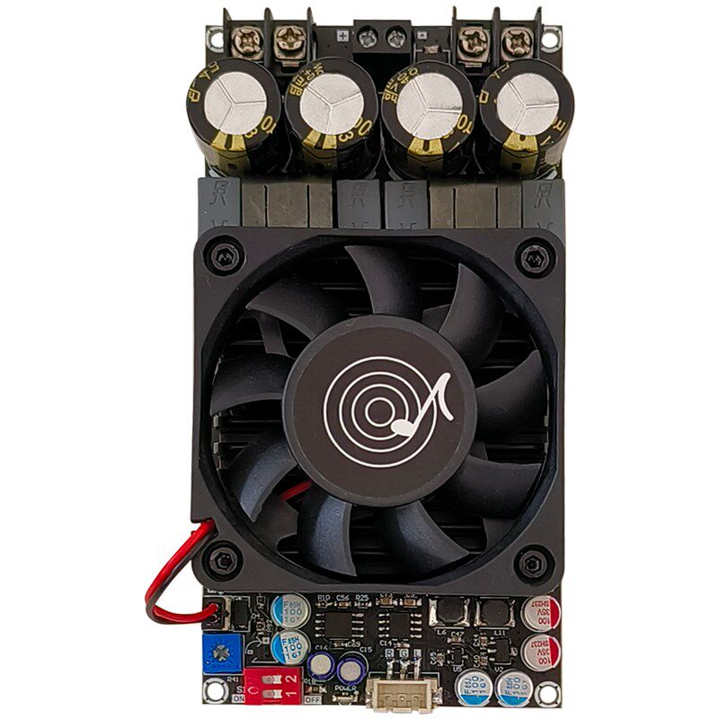 3002纯后级数字功放板大功率TPA3255立体声300WX2桥接单声道600W