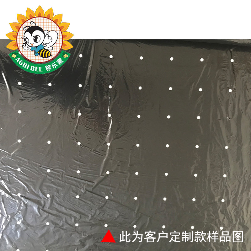 家乐蜜农膜微孔地膜农用防草塑料薄膜小孔地膜透气渗水打孔黑地膜