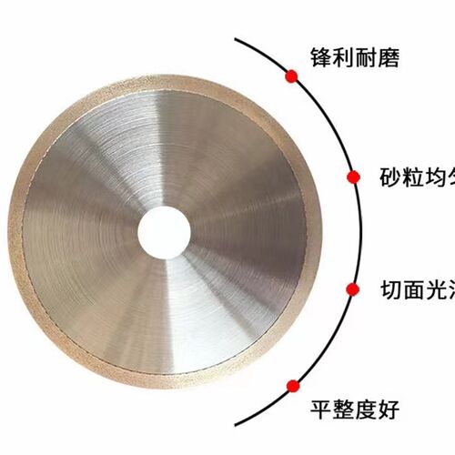 金相烧结金刚石树脂锯片切割片圆切割机瓷砖玻璃硬质合金石英金属