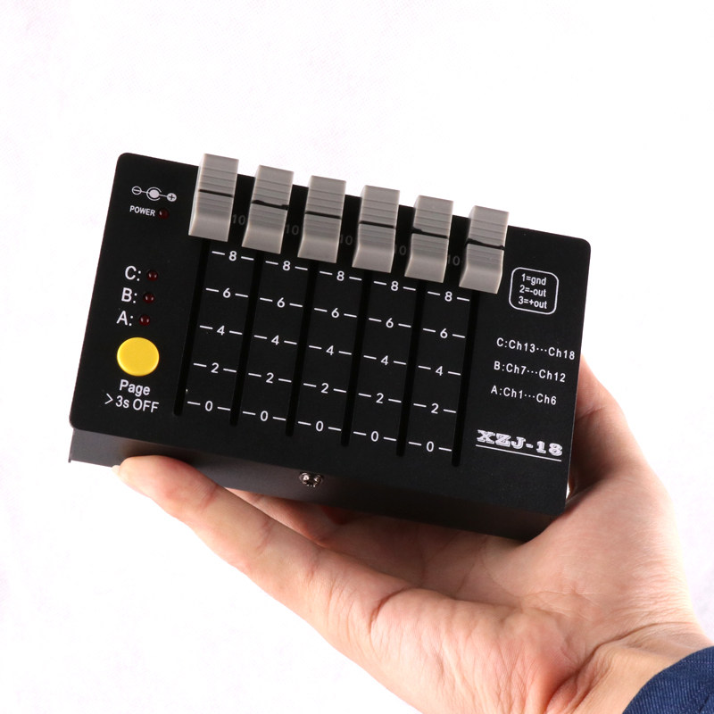 DMX512控制器 舞台演出测试/维修/调试迷你灯光控台小控台 调光台