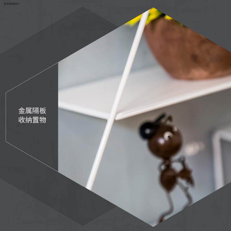 创意置物架铁艺壁饰壁挂铁艺壁挂装饰品墙壁厨房挂架多层置物架