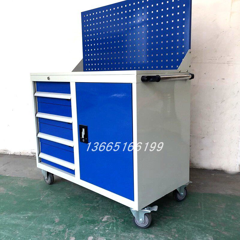 移动工具箱四抽工具车手推车重型工具柜带抽屉式汽修车子厂家直销