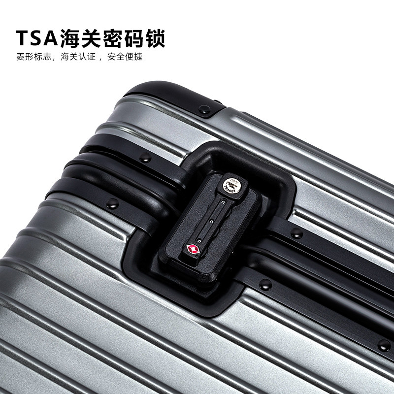全铝镁合金摄影拉杆箱行李箱女登机箱男旅行箱相机箱万向轮工具箱