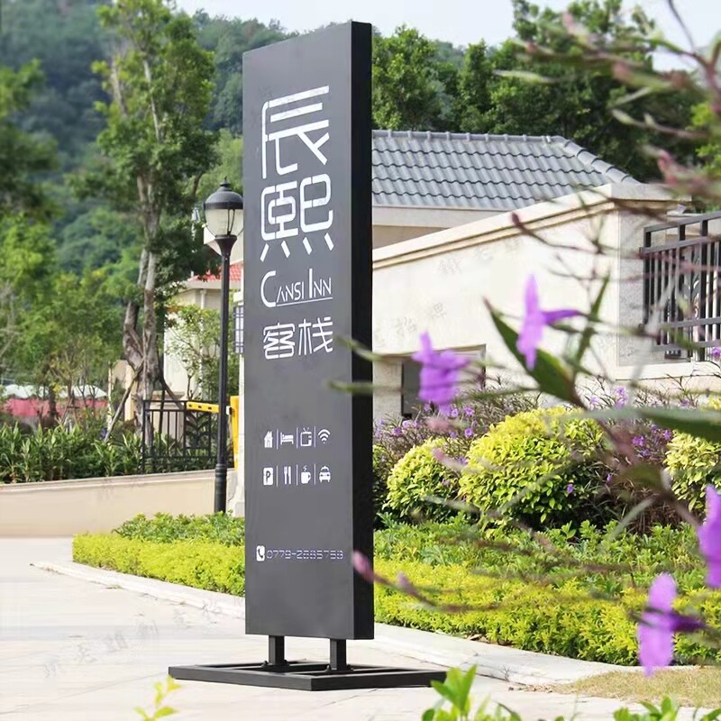 悬挂亚克力灯箱广告牌吊顶双面展示牌奶茶店铺招牌落地灯箱定制