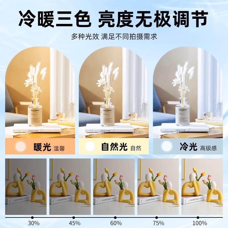 小型摄影棚拍照灯箱静物拍摄设备折叠led无影棚电商产品道具背景