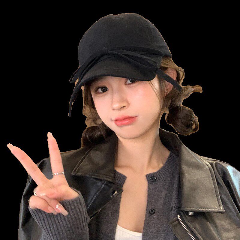 帽子假发一体女长发丸子头发型新款速干鸭舌帽短直发头套仿真发丝