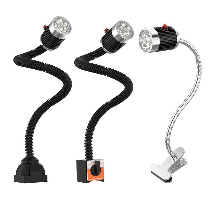 led机床工作灯24V强磁吸铁照明灯36V铣床冲床工业台灯车床灯220V